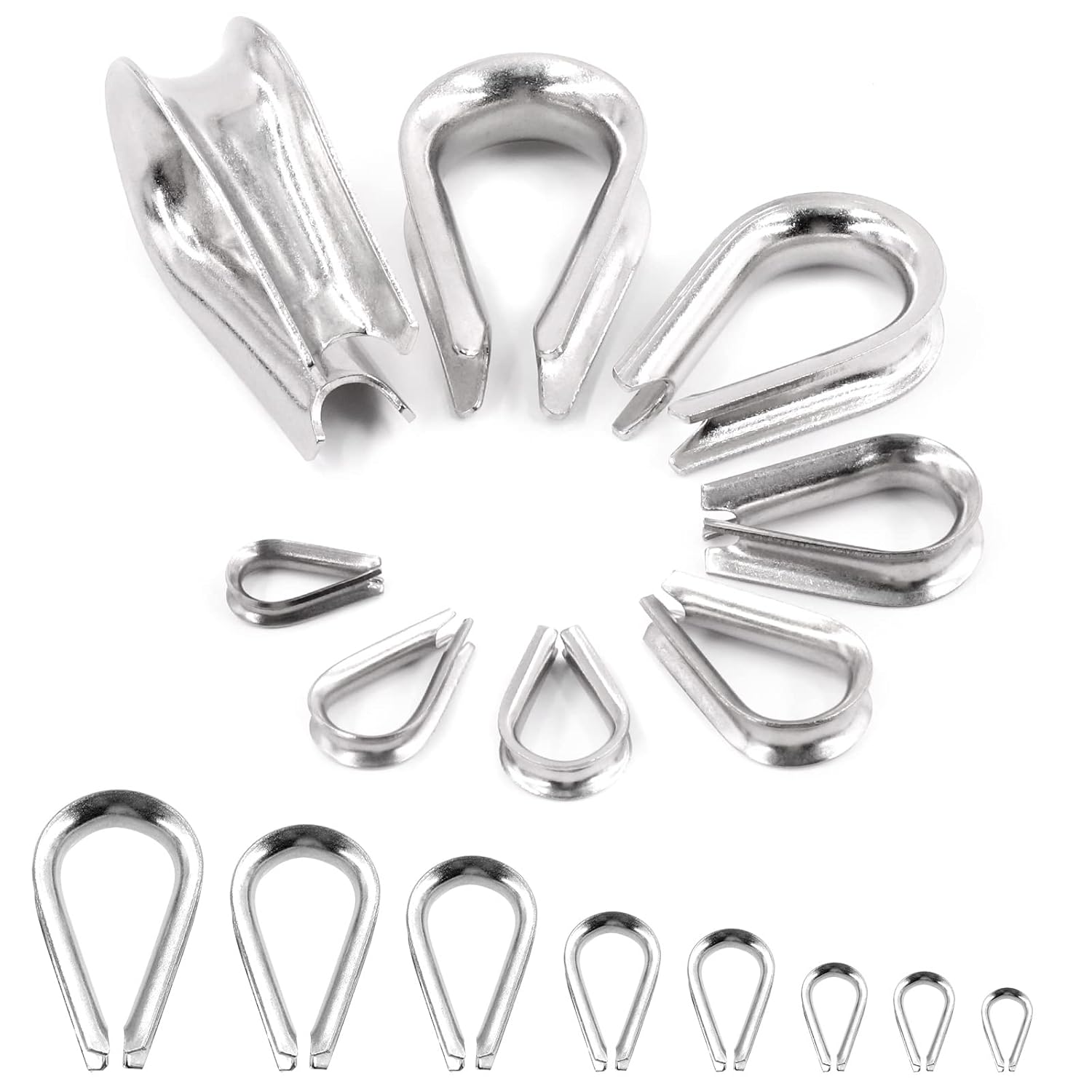 GI Wire Rope Thimble Rigging