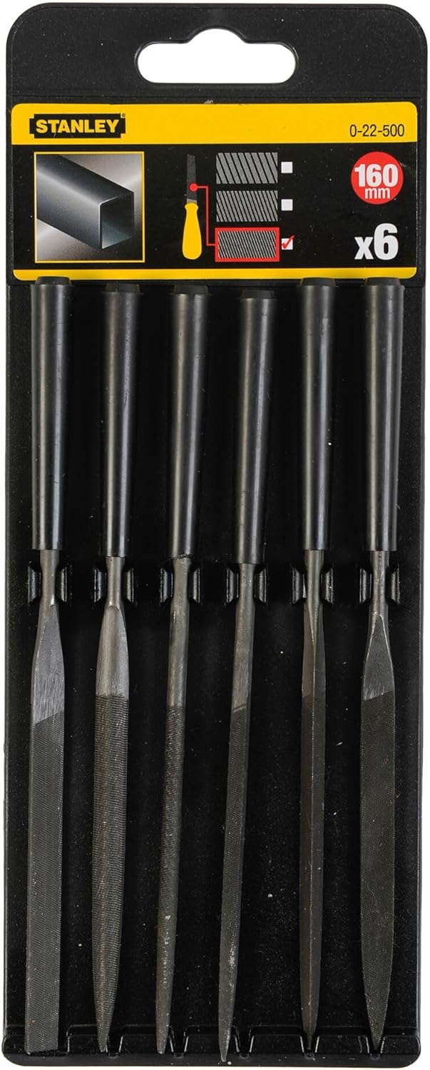 Stanley 0-22-500 Needle File (Set of 6)