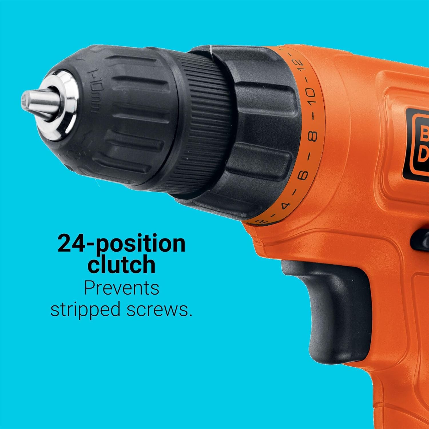 Black + Decker: LD120VA 20V MAX POWER CONNECT Li-Ion Cordless Drill/Driver Set