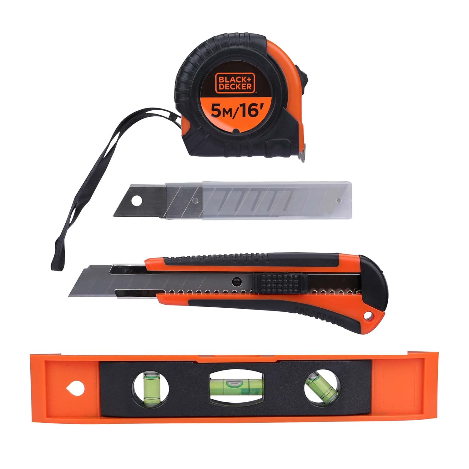 Black+Decker BMT154C Hand Tool Kit for Home & DIY Use (154-Piece)