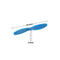 1pcs Two-Blade Mini Propeller Coreless Drone Motor Fan for 0.9mm Shaft (720)
