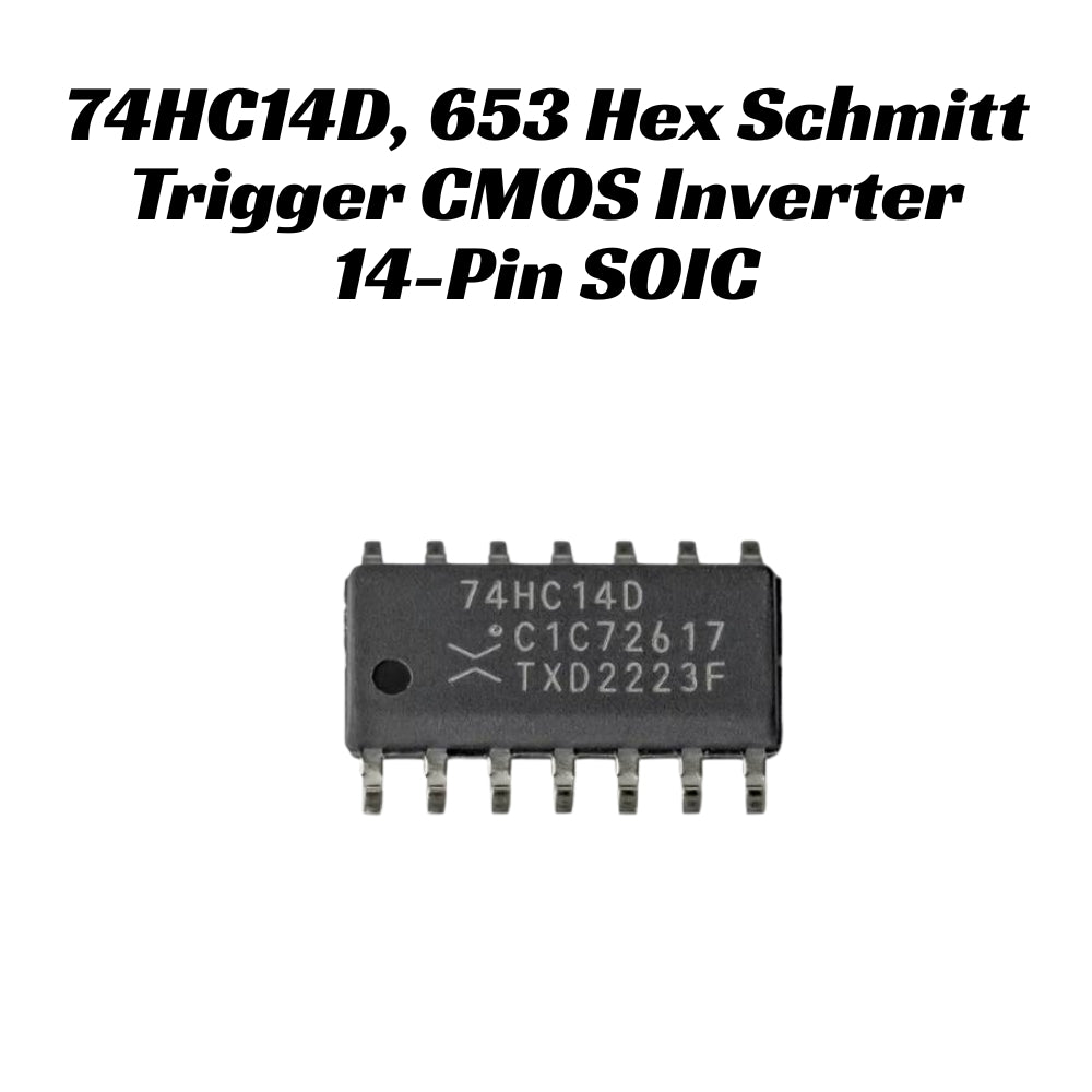 74HC Series MOSFET Logic ICs SMD – High Speed CMOS Gates, Hex Inverter ...