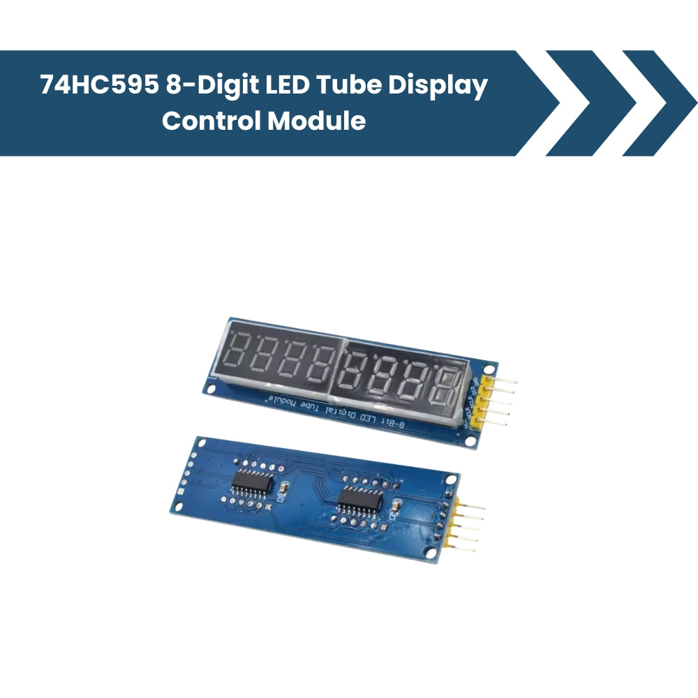 Arduino Led Screen Module Buy 7-Segment LED Display Control Module | MAX7219 & 74HC595 for Arduino
