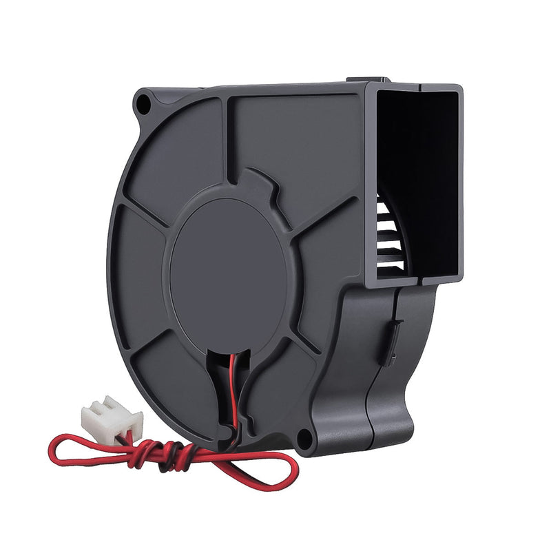 6025 12v DC Radial Cooling Fan Blower Black 60x25mm