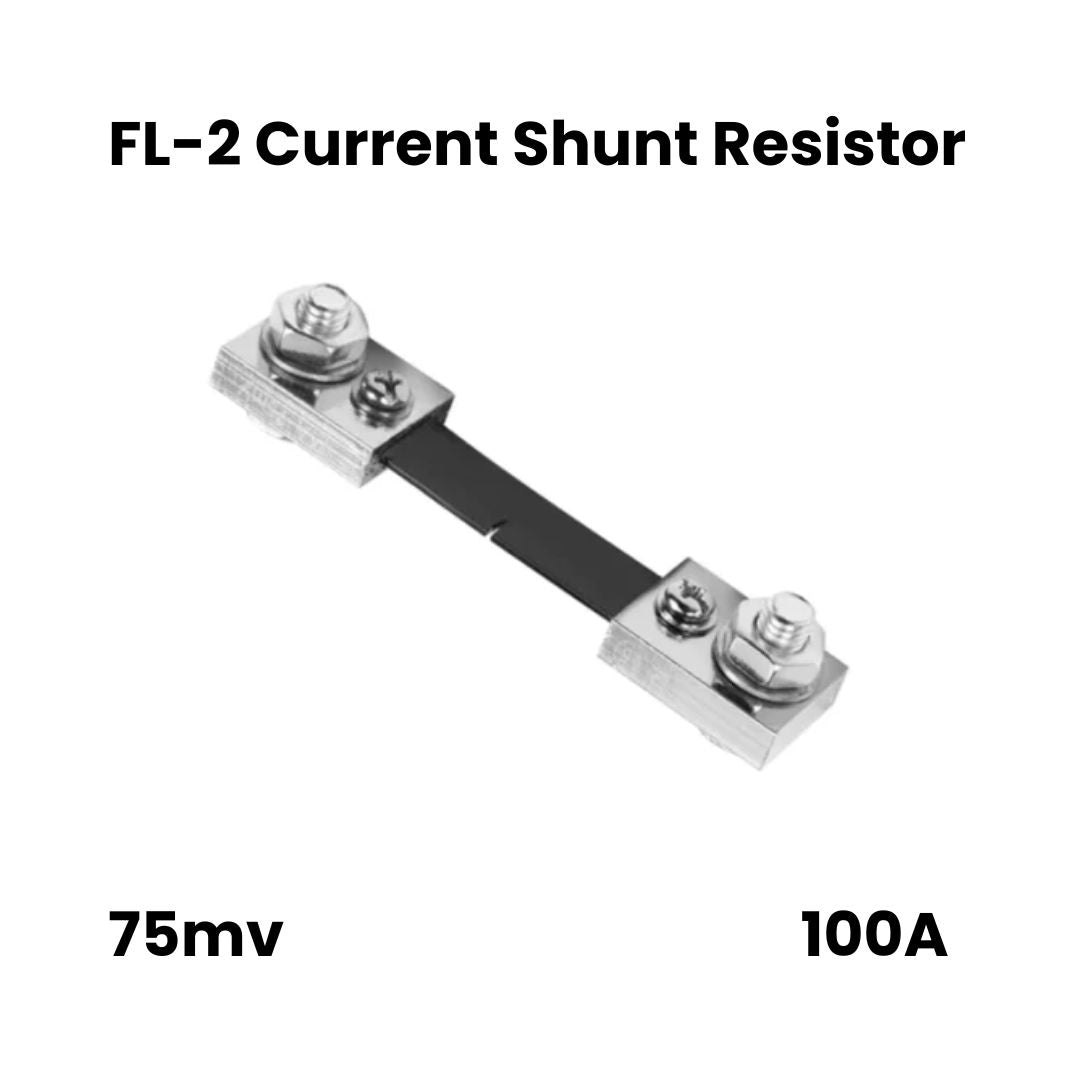 DC FL-2 Shunt 75mv With Base Ammeter Current Resistor