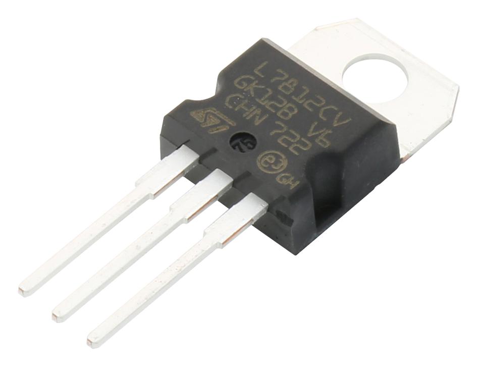 STMicroelectronics: L7812CV 7812 Positive Voltage Regulator IC Output 12V 3Pin TO-220
