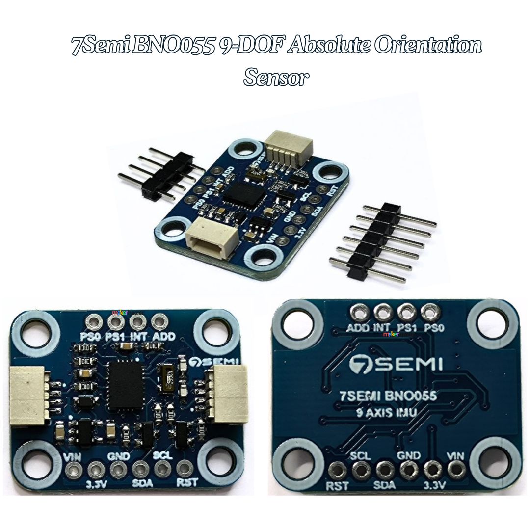 7Semi BNO055 9-DOF Absolute Orientation Sensor Breakout I2C Qwiic