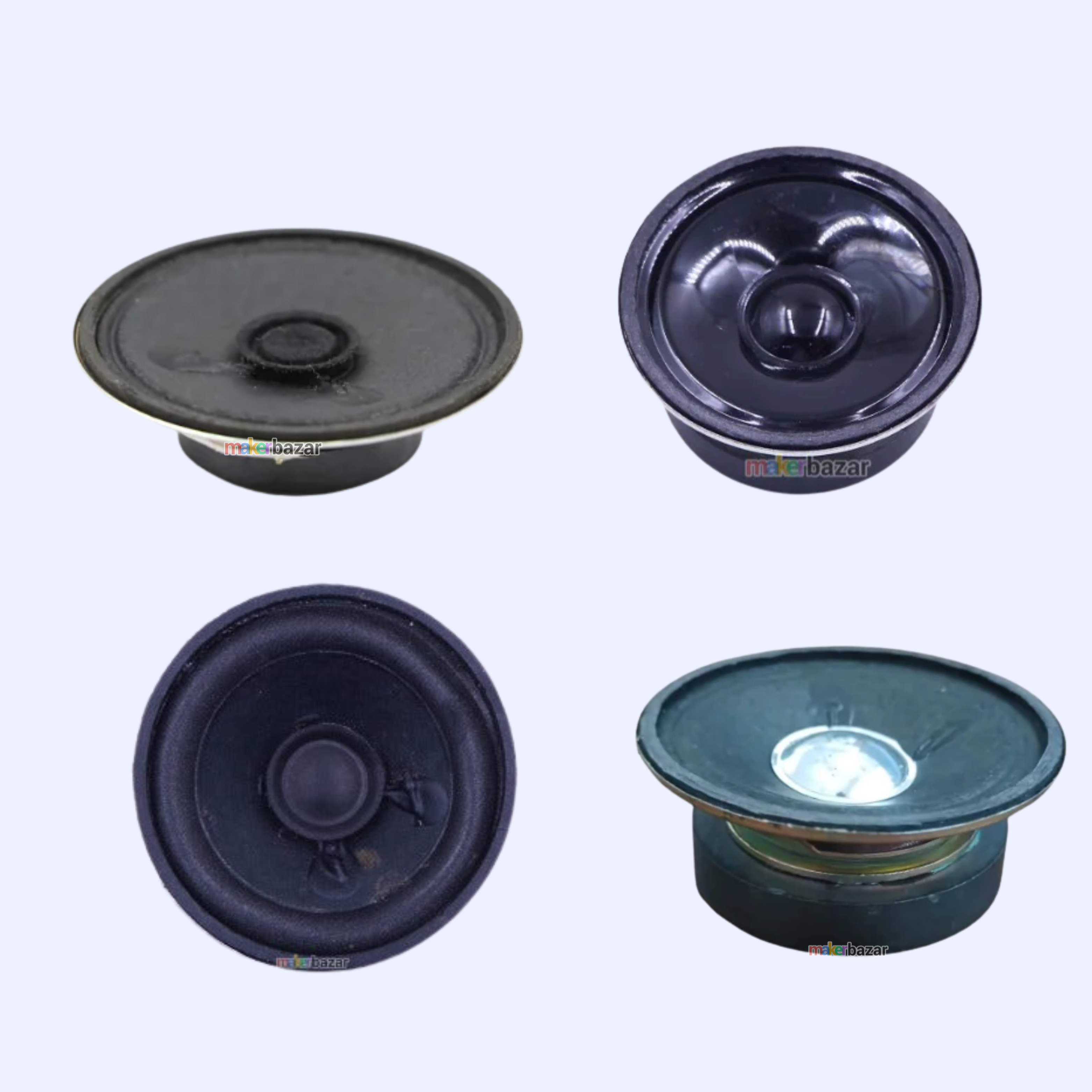 2Inch Mini External Magnet Speakers Metal Body [without Frame]