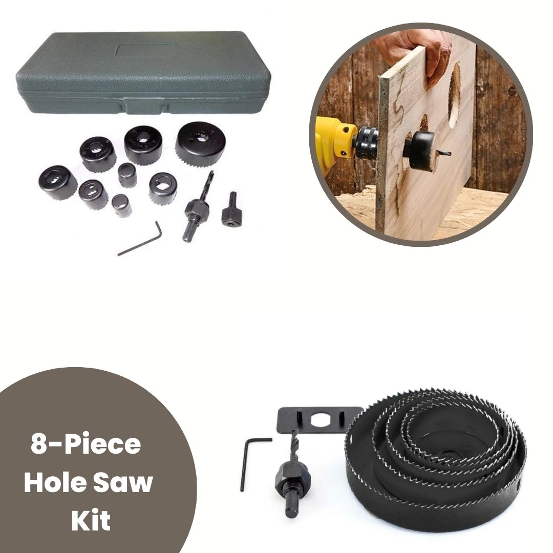 Rotary Hole Saw Drill Bit Kit