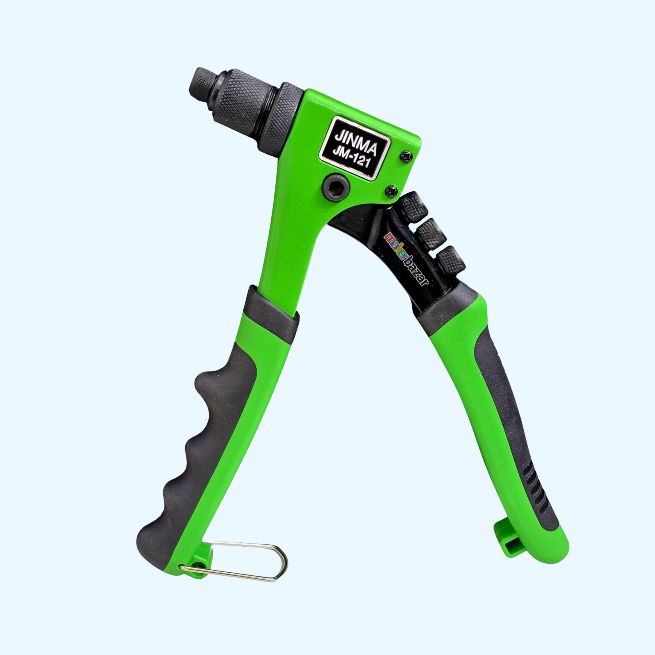 8.5-Inch Hand Rivet Gun Tool with Non-Slip Grip