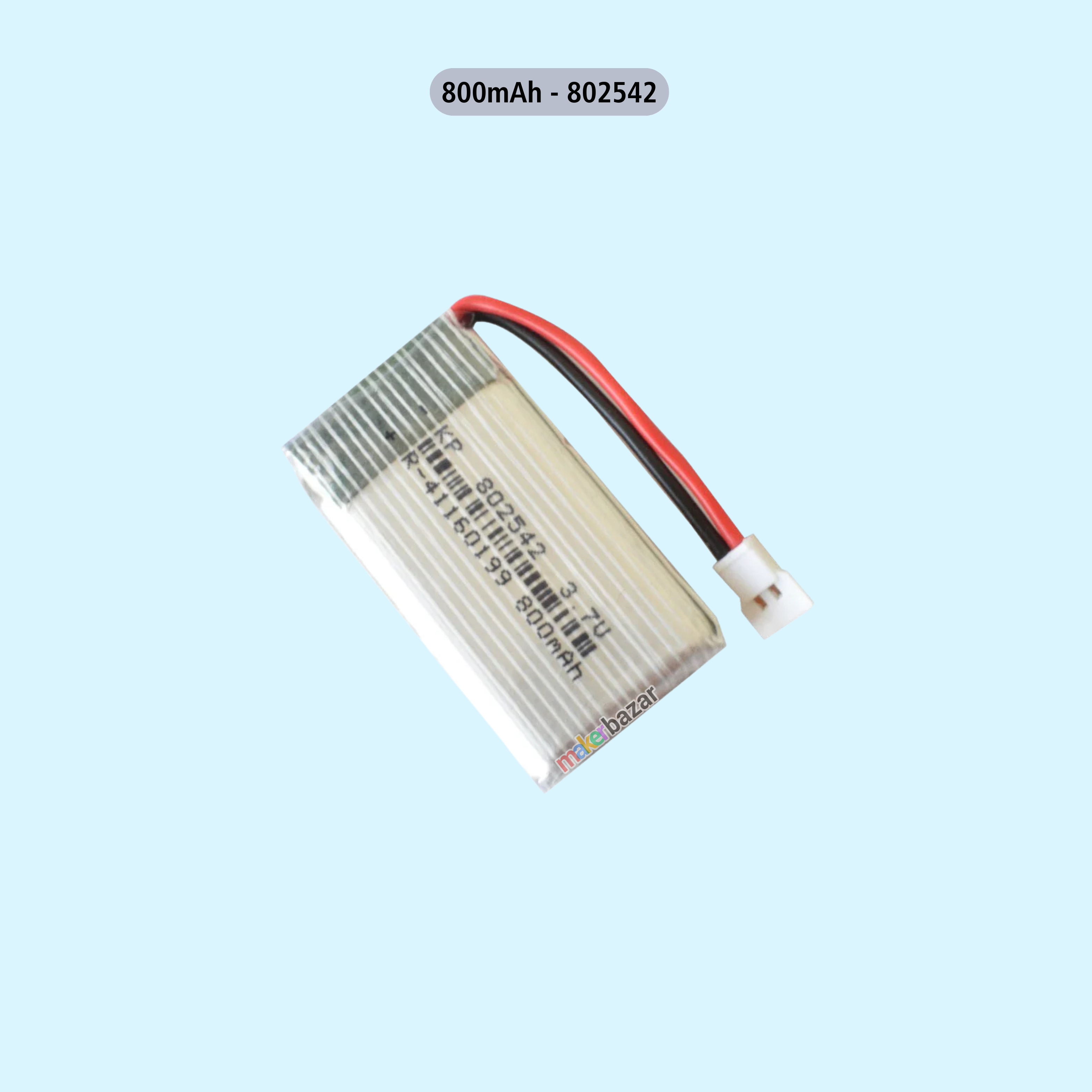 KP: Drone LiPo Batteries 3.7V Rechargeable Battery for Mini RC Aircraft, Quadcopters