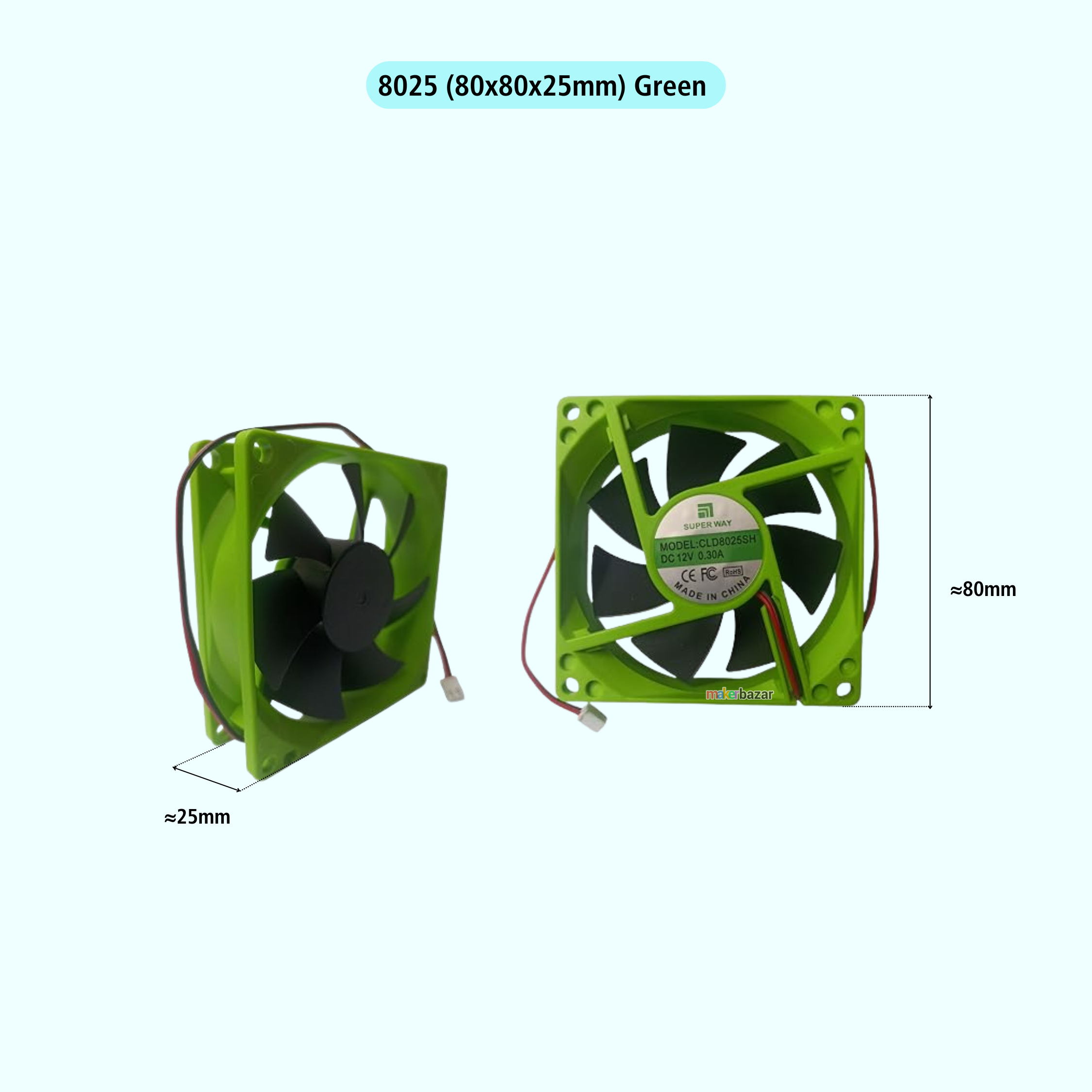 Generic: Axial DC Cooling Fan Blowers