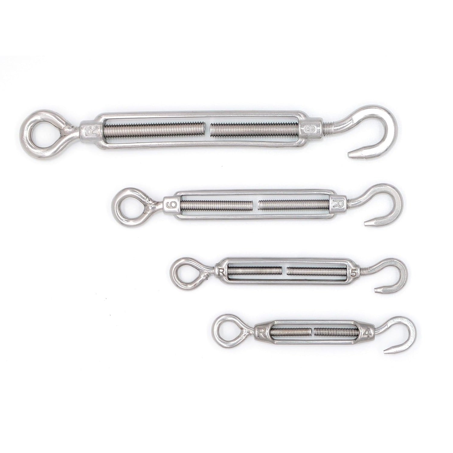 GI Hook & Eye Turnbuckle Hook Wire Rope Tensioner