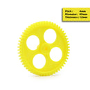 Circular Plastic Wheel Spur Gear (T:12mm)