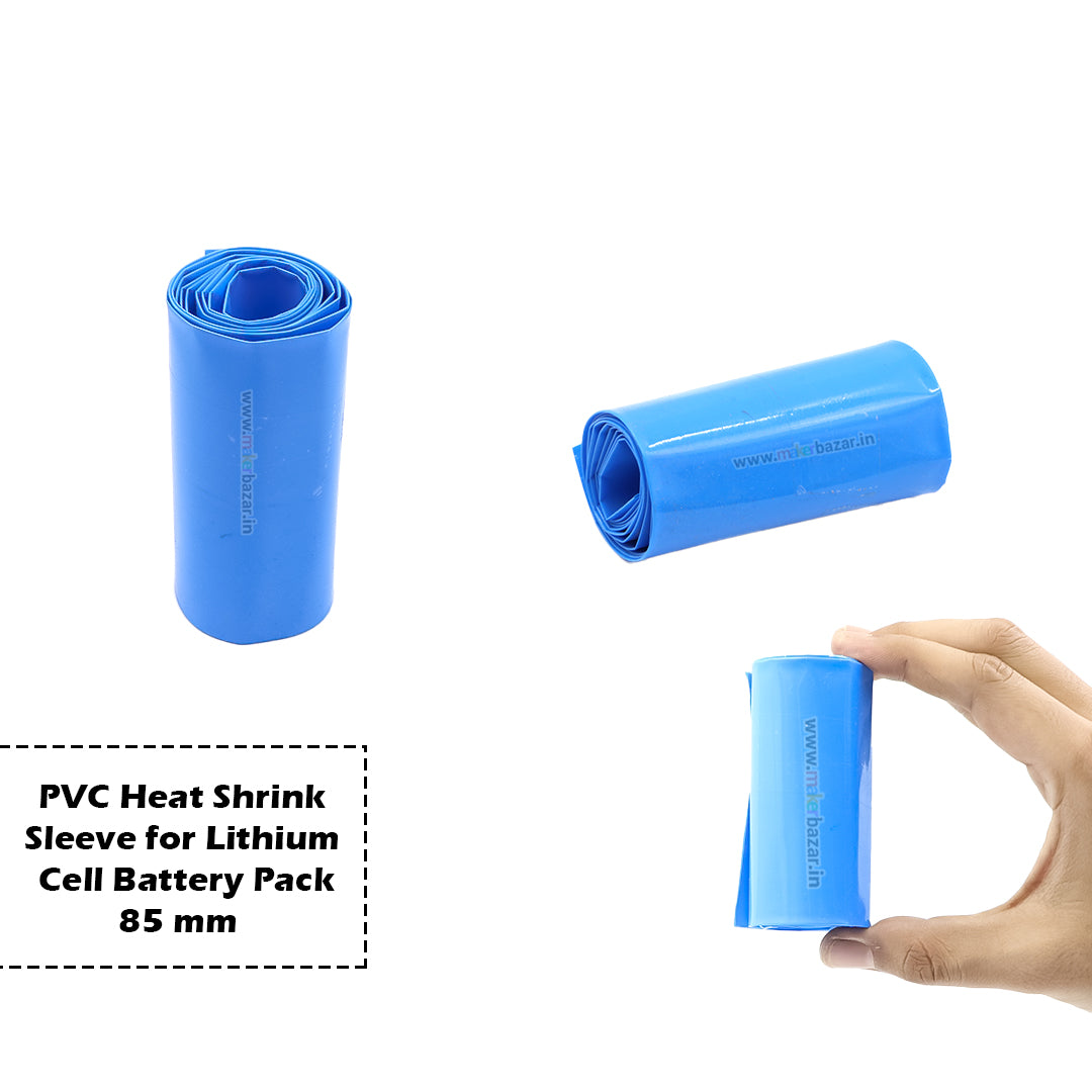 PVC Heat Shrink Sleeve for Lithium Cell Battery Pack (In Meters)