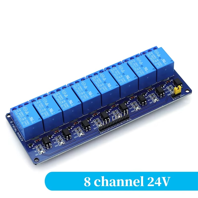 Blue Relay Board Module with Low Level Trigger Optocoupler