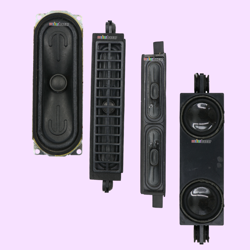 8Ω 10W LED/LCD/OLED Laptop & TV Speaker Pair [Refurbished]