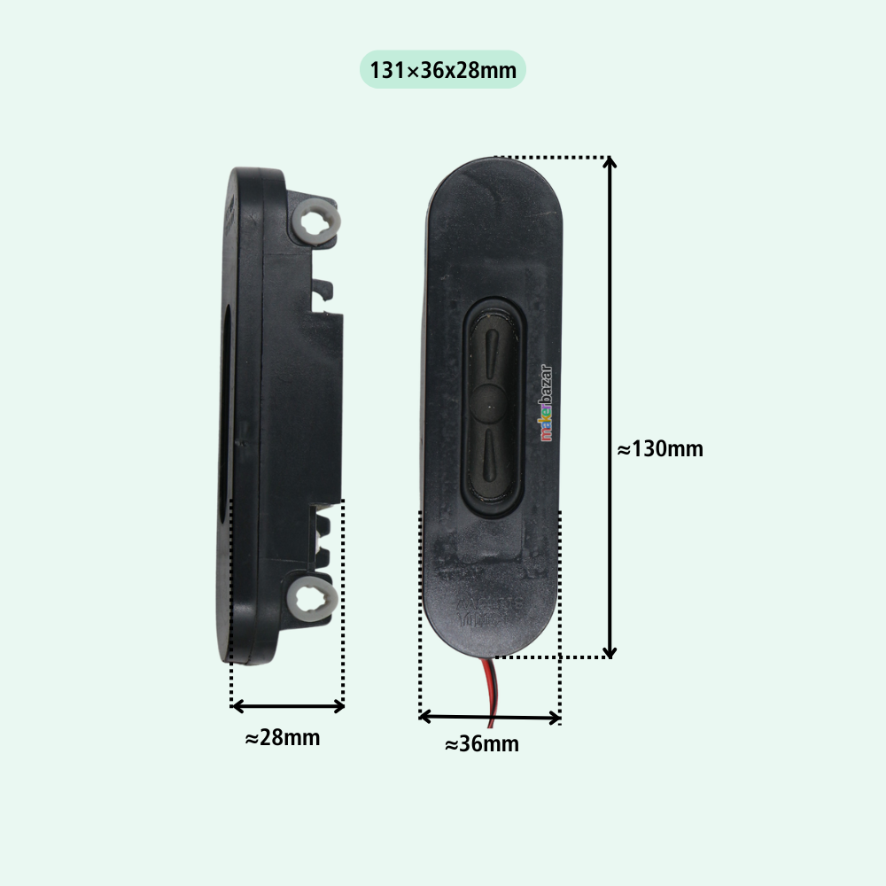 8Ω 10W LED/LCD/OLED Laptop & TV Speaker Pair [Refurbished]