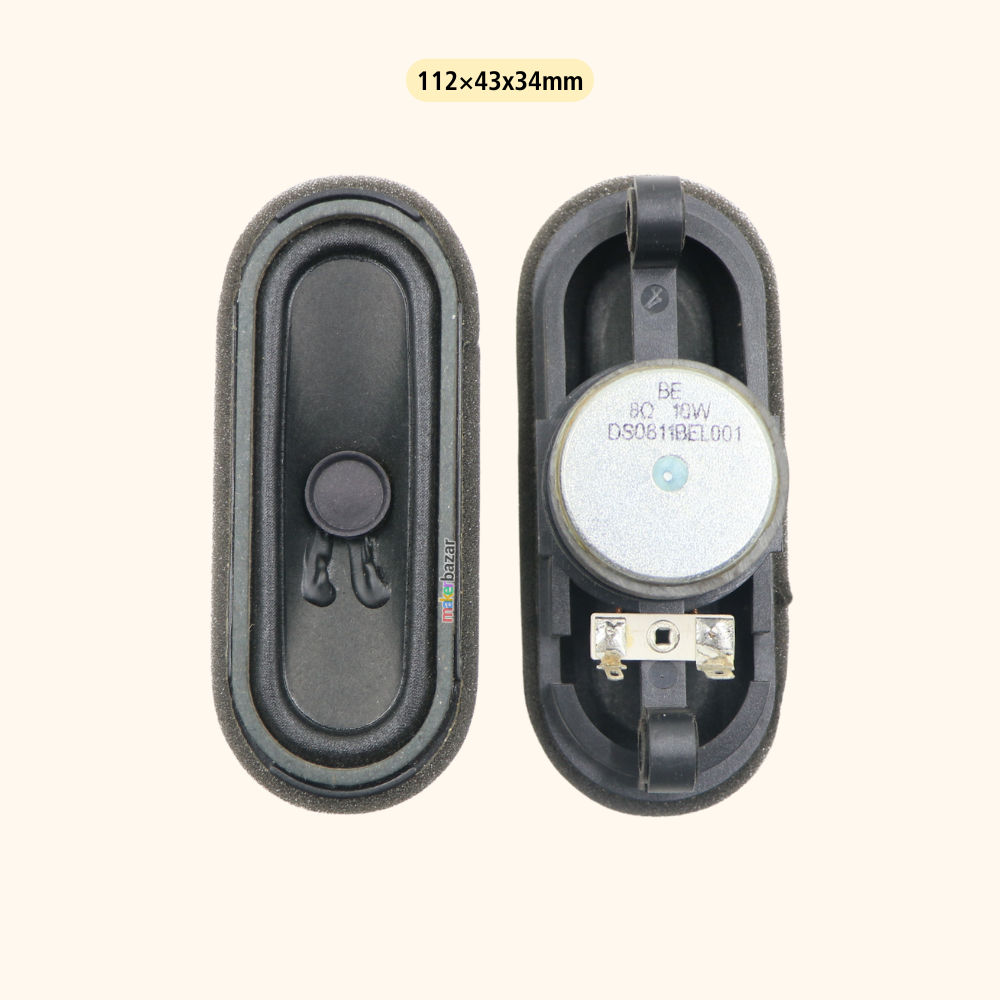 8Ω 10W LED/LCD/OLED Laptop & TV Speaker Pair [Refurbished]
