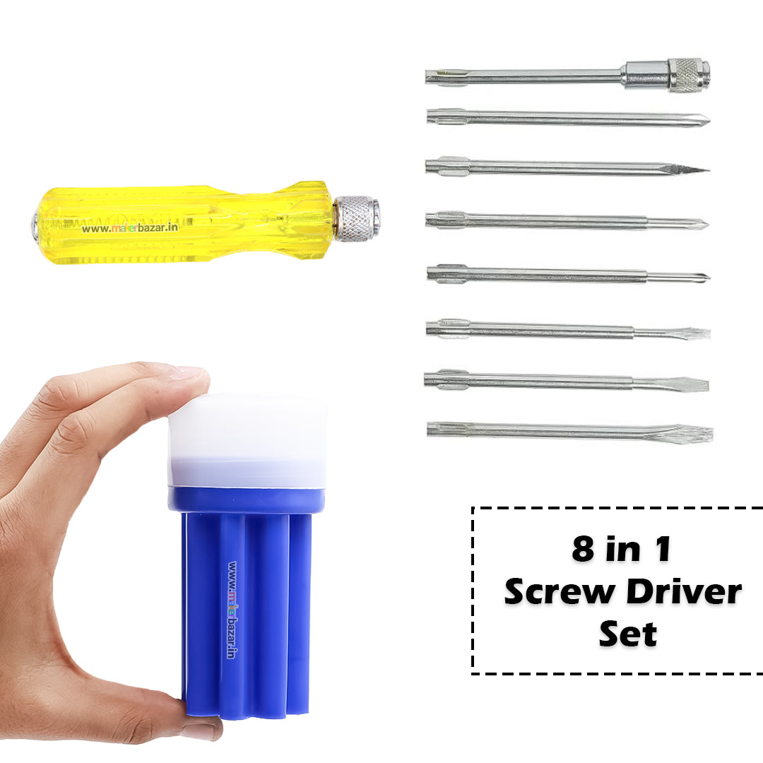 EGO: 8 in 1 Magnetic Screw Driver Set