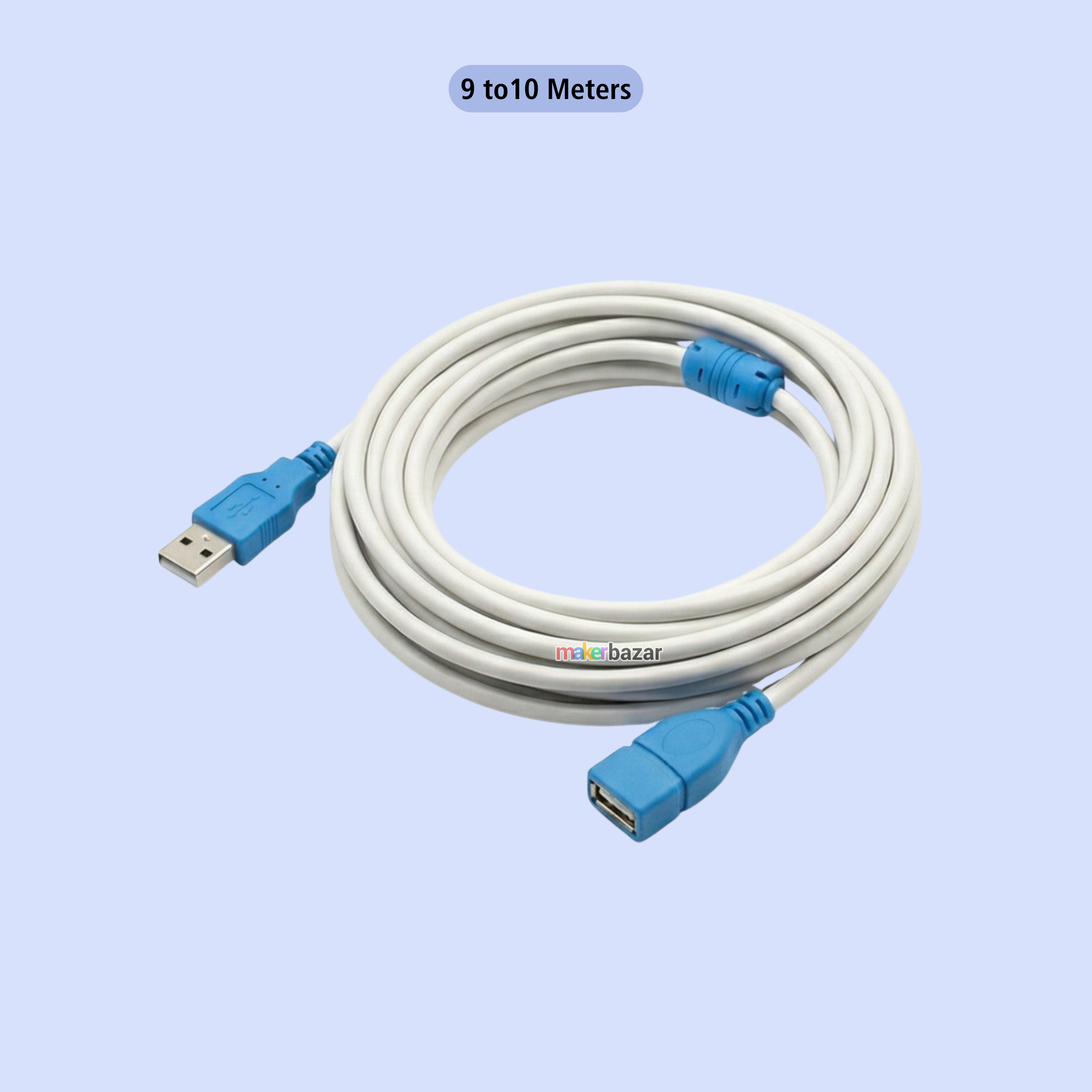 Male USB to Female USB Converter Extension Cable