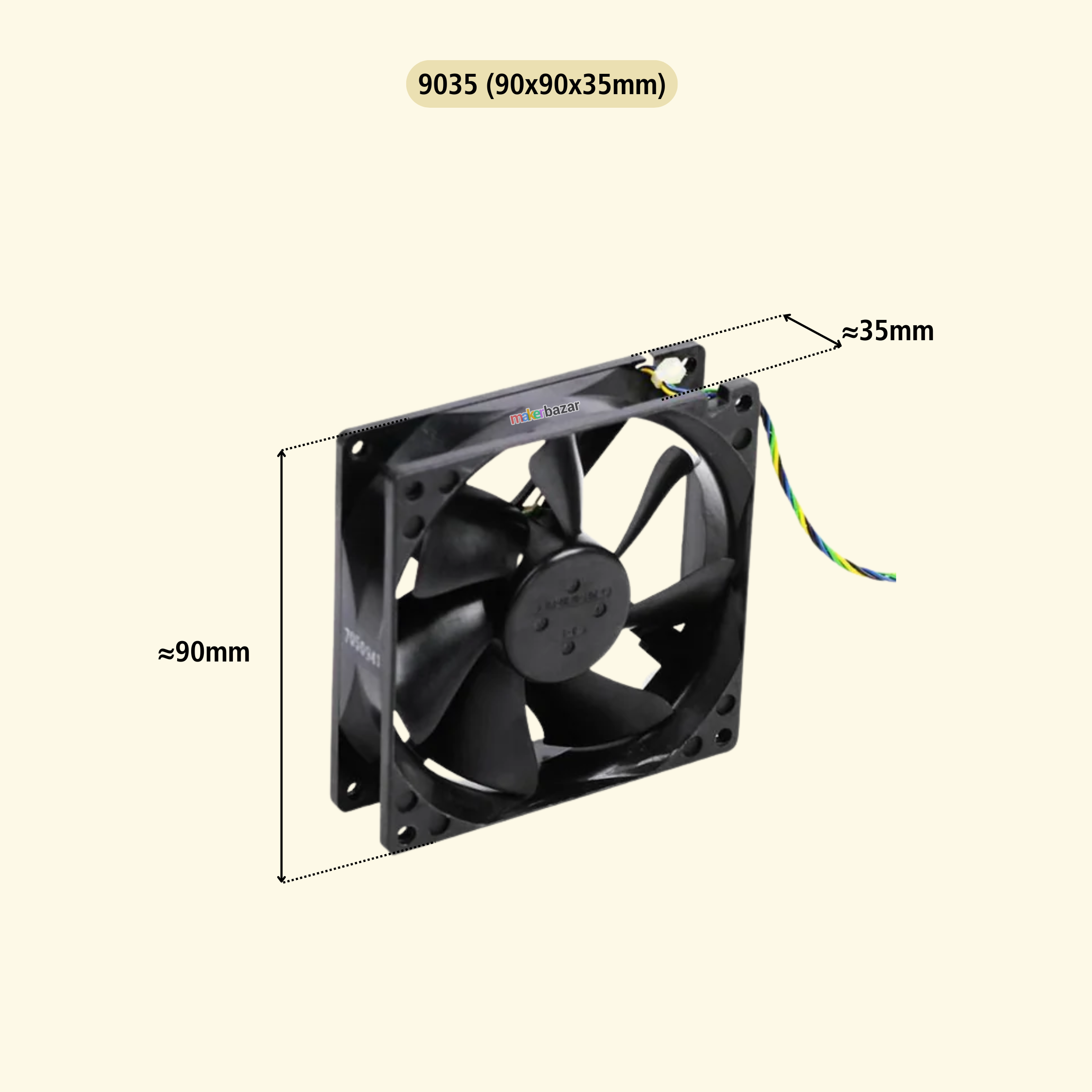 Generic: Axial DC Cooling Fan Blowers