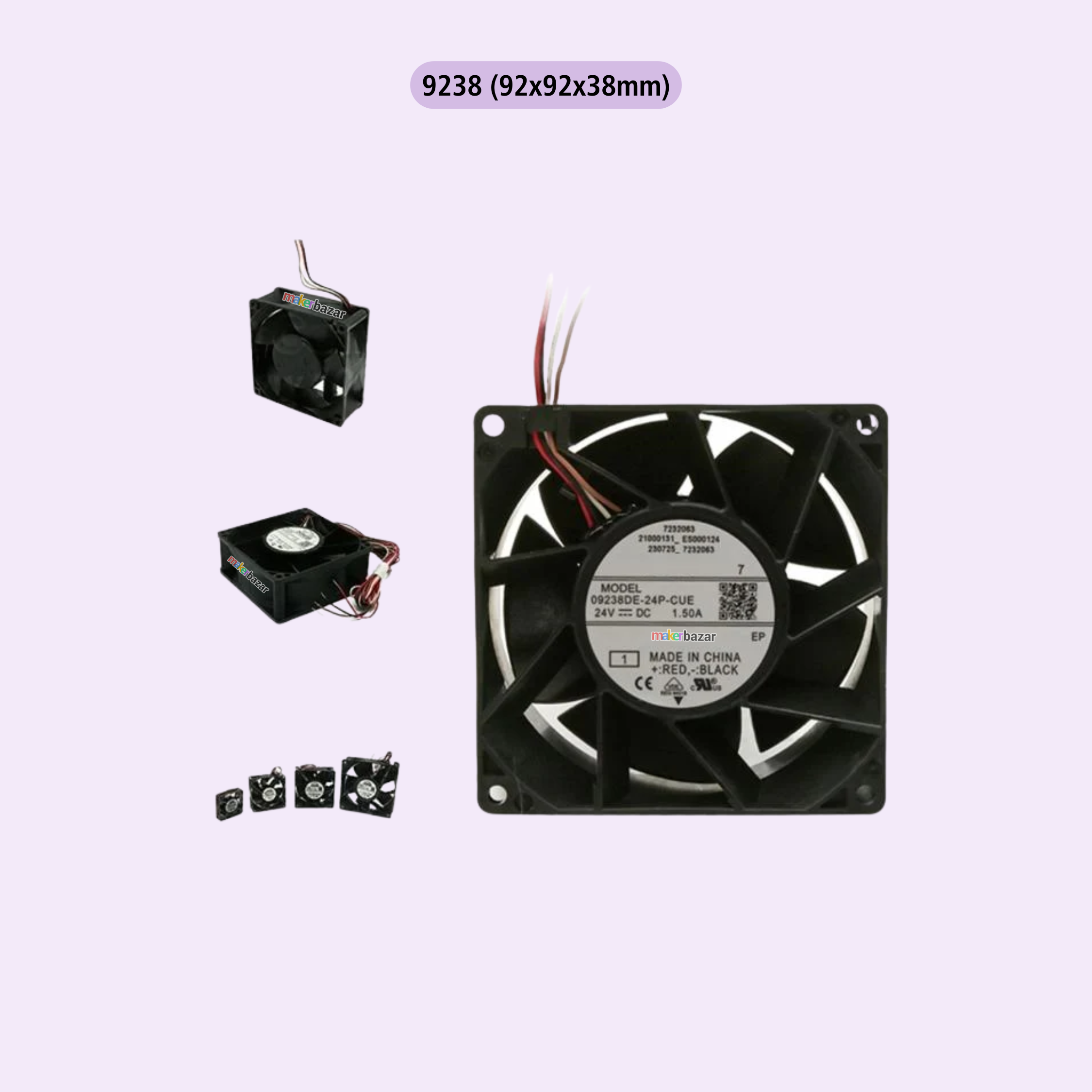 Generic: Axial DC Cooling Fan Blowers