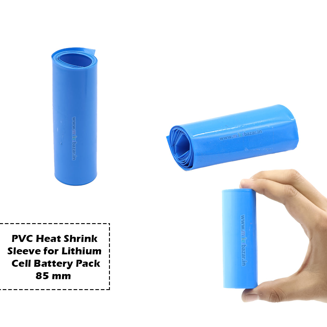 PVC Heat Shrink Sleeve for Lithium Cell Battery Pack (In Meters)