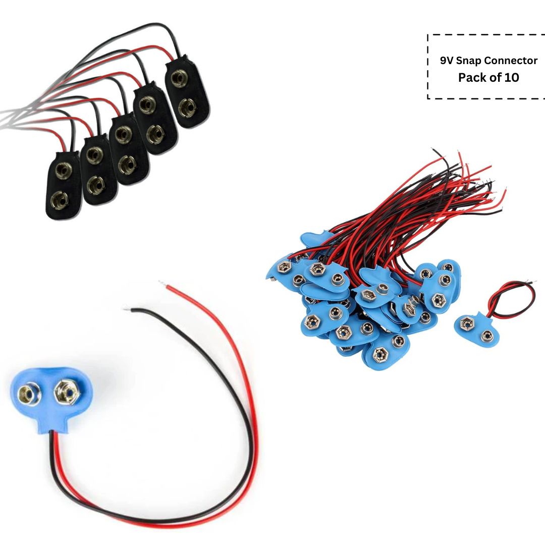 9V Battery Snap Cap Connector