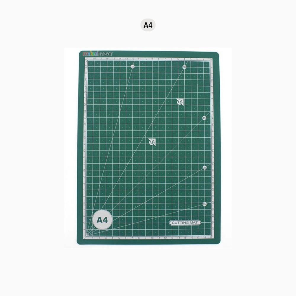 Self-Healing 5-Layered Flexible Cutting Mat Marked with Pattern and Gr