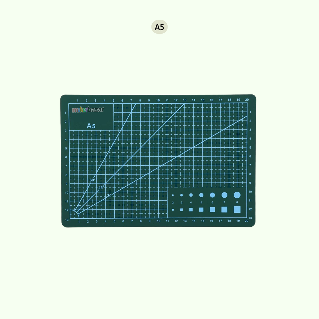 Modelling Mat Self-Healing 5-Layered Flexible Cutting Mat Marked with Pattern and Gr