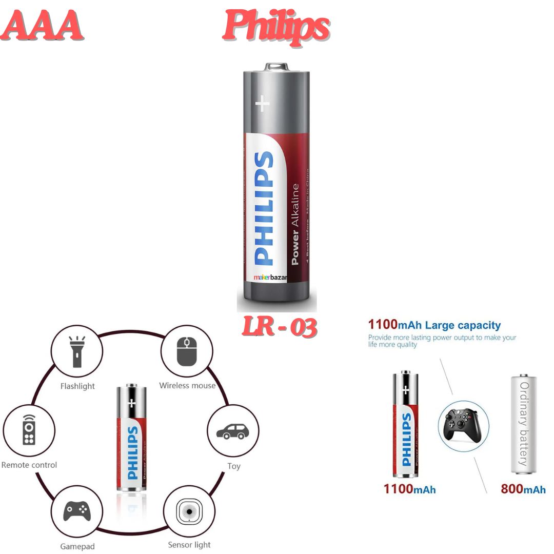 Philips: Power Alkaline Cell (Red)