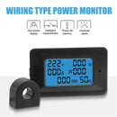 AC 20KW 110-250V 100A Digital Power Energy Voltmeter Ammeter Frequency Meter
