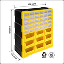 Alkon: ACO-9B30D Component Organizer Box with 9-Bins & 30-Drawers