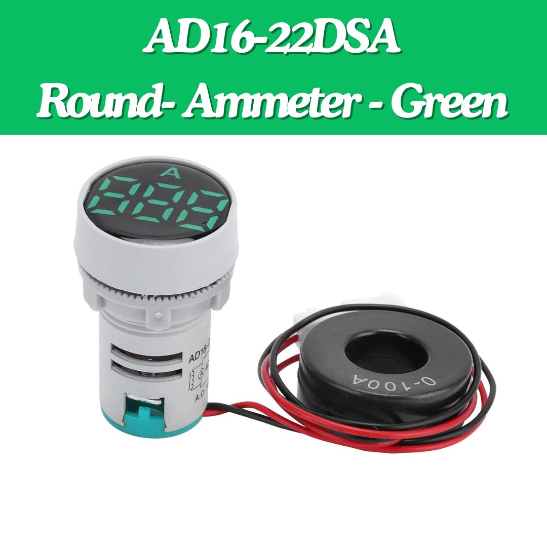 AD16-22 AC Digital LED Indicator Meter Display [Panel Mount]