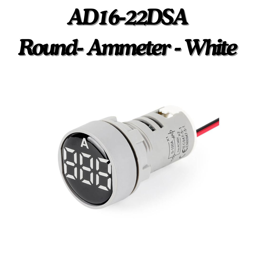 AD16-22 AC Digital LED Indicator Meter Display [Panel Mount]