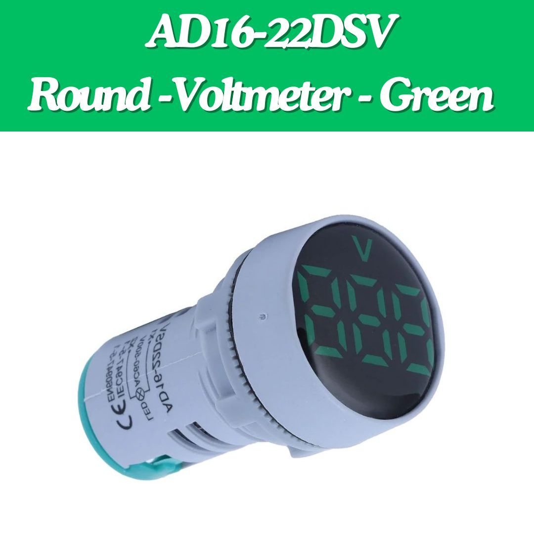 AD16-22 AC Digital LED Indicator Meter Display [Panel Mount]