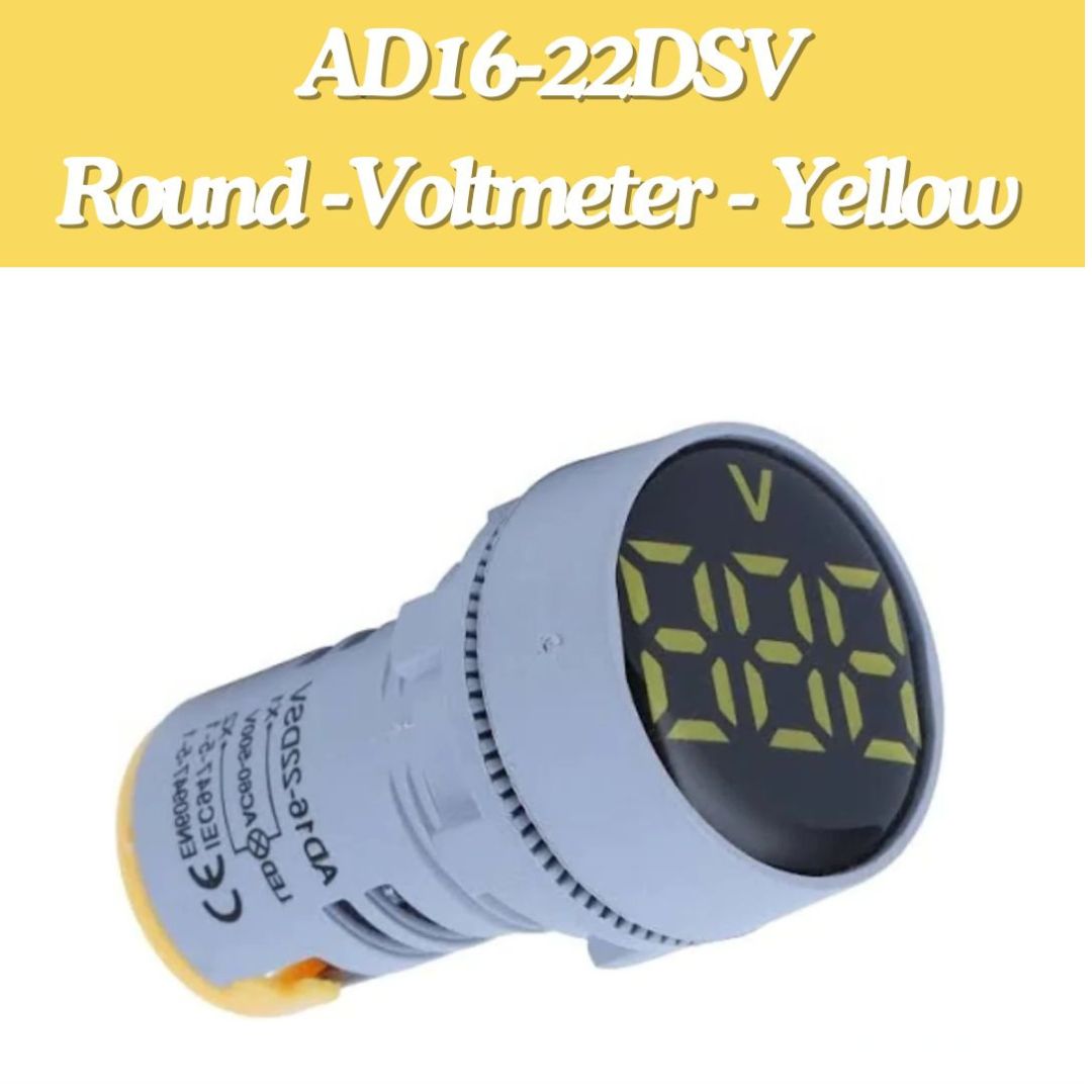 AD16-22 AC Digital LED Indicator Meter Display [Panel Mount]