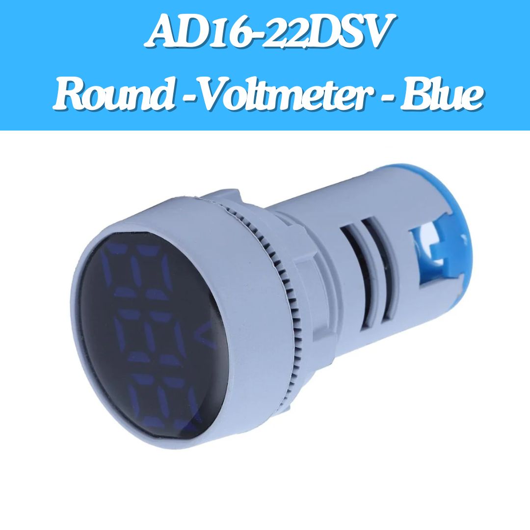 AD16-22 AC Digital LED Indicator Meter Display [Panel Mount]