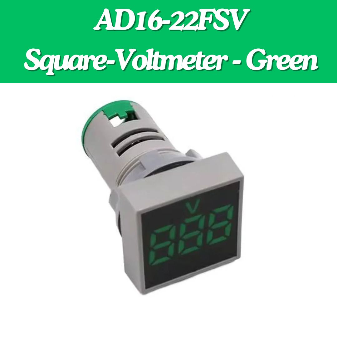 AD16-22 AC Digital LED Indicator Meter Display [Panel Mount]