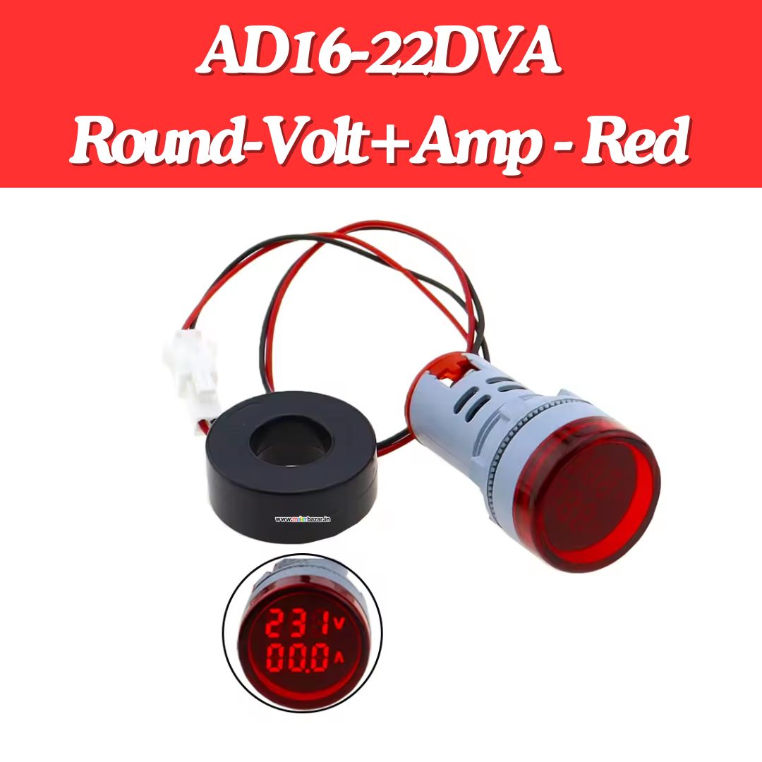 AD16-22 AC Digital LED Indicator Meter Display [Panel Mount]