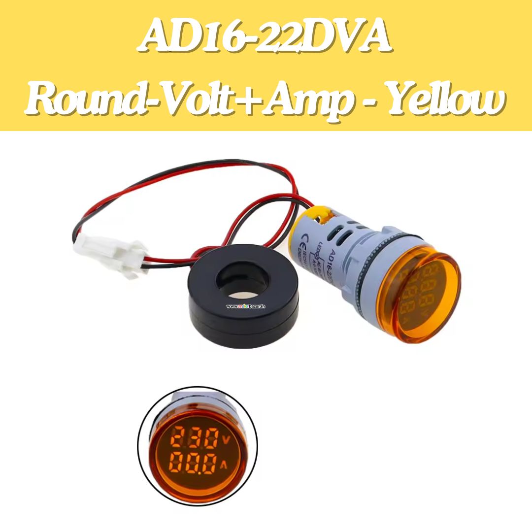 AD16-22 AC Digital LED Indicator Meter Display [Panel Mount]