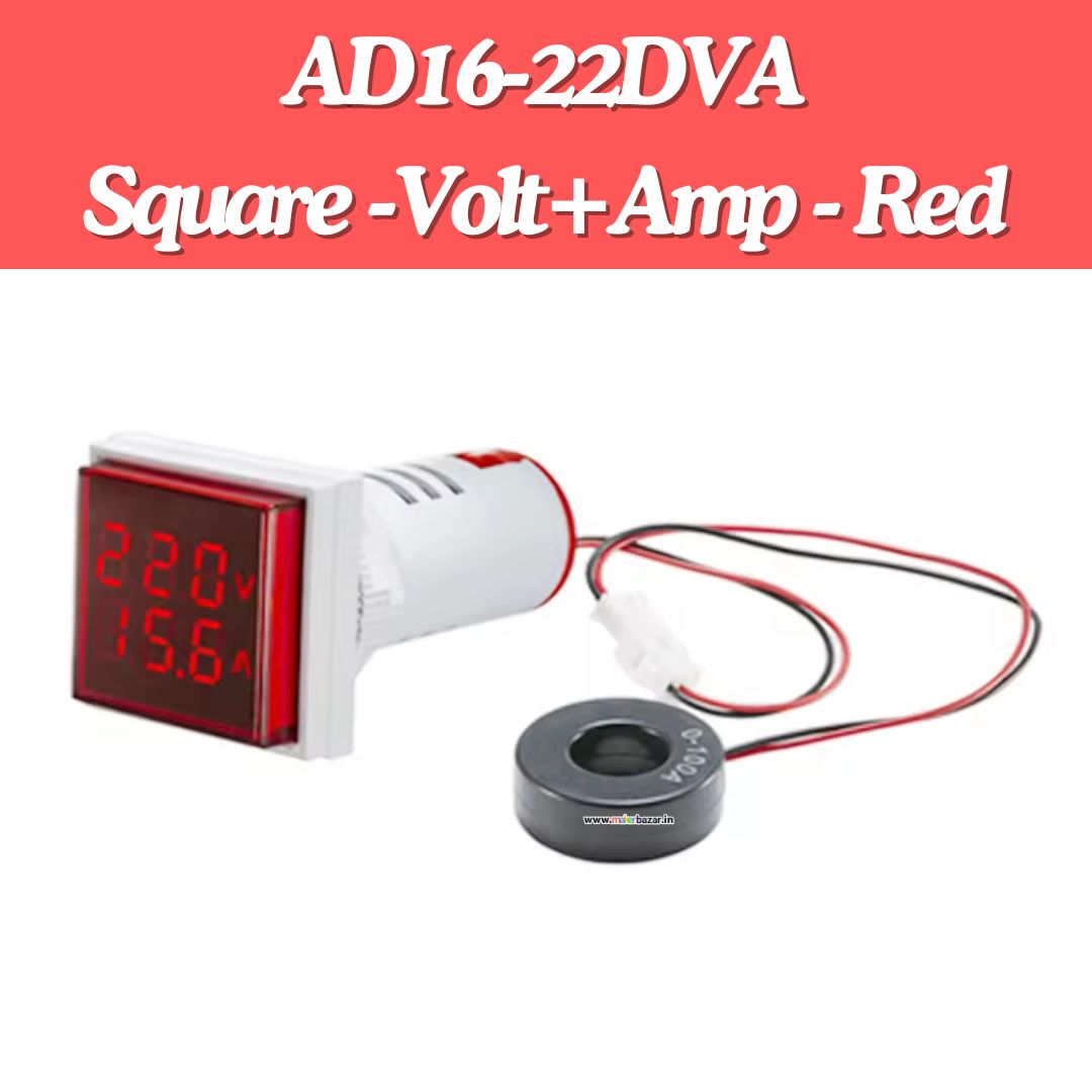 AD16-22 AC Digital LED Indicator Meter Display [Panel Mount]