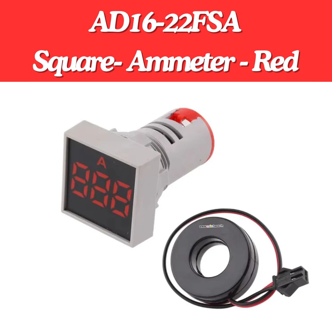 AD16-22 AC Digital LED Indicator Meter Display [Panel Mount]