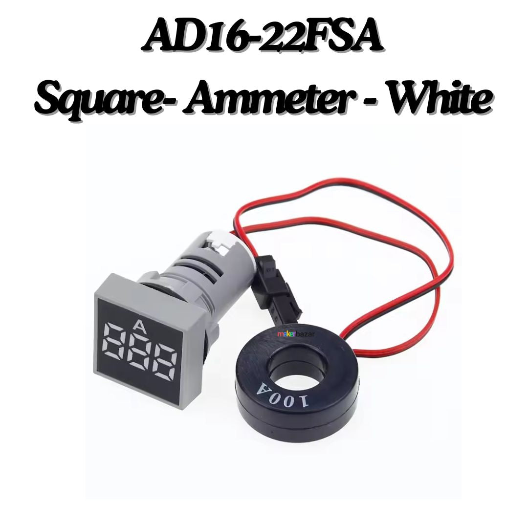 AD16-22 AC Digital LED Indicator Meter Display [Panel Mount]