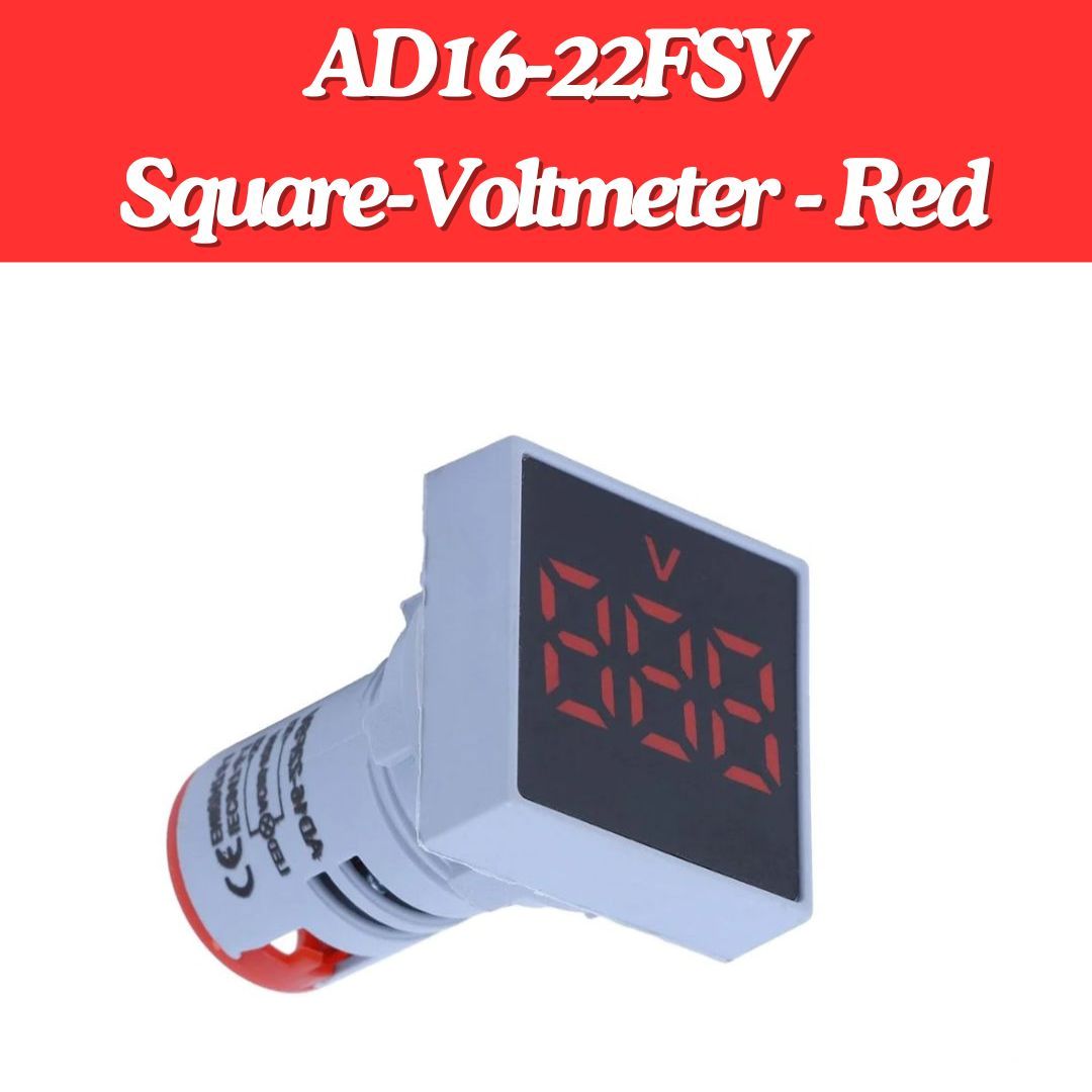 AD16-22 AC Digital LED Indicator Meter Display [Panel Mount]