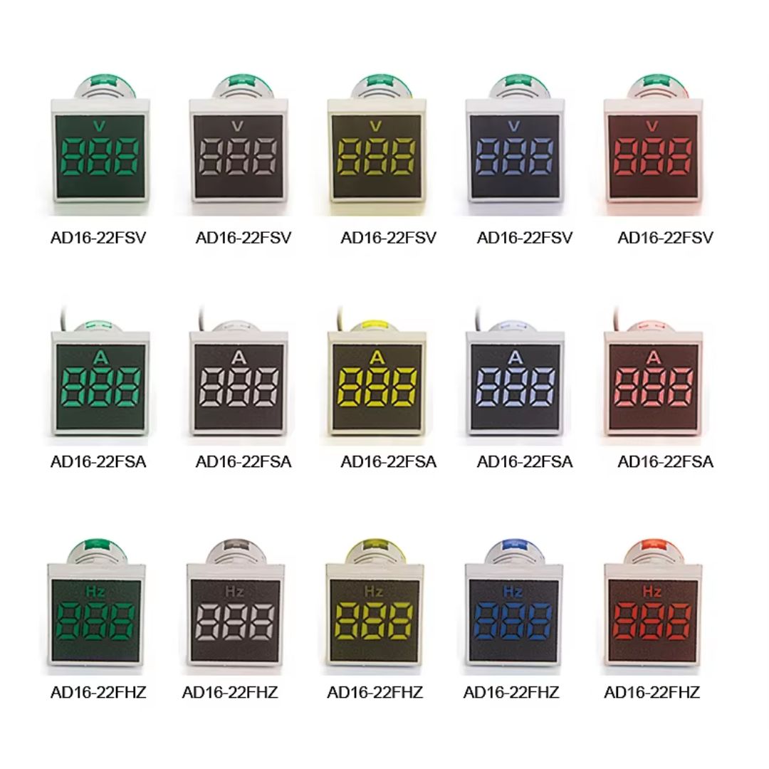 AD16-22 AC Digital LED Indicator Meter Display [Panel Mount]