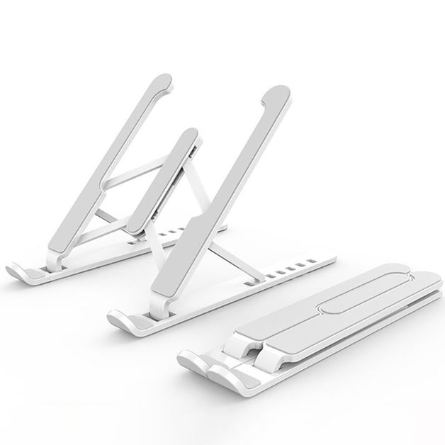 Mini Adjustable Plastic Stand Holder for Phone/ Tablet/ Small Devices With Built-in Foldable Legs