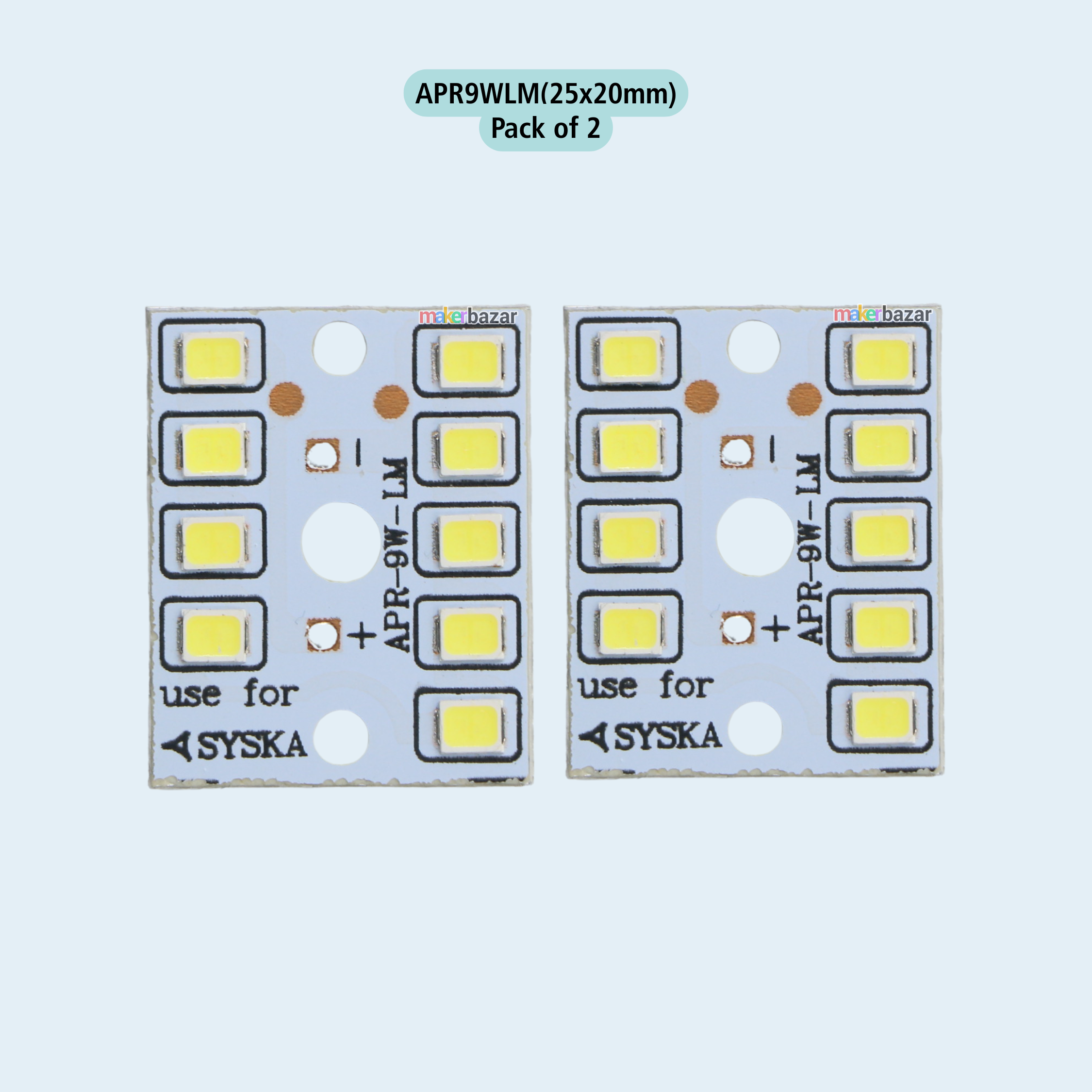 9W MCPCB Metal Core LED PCB
