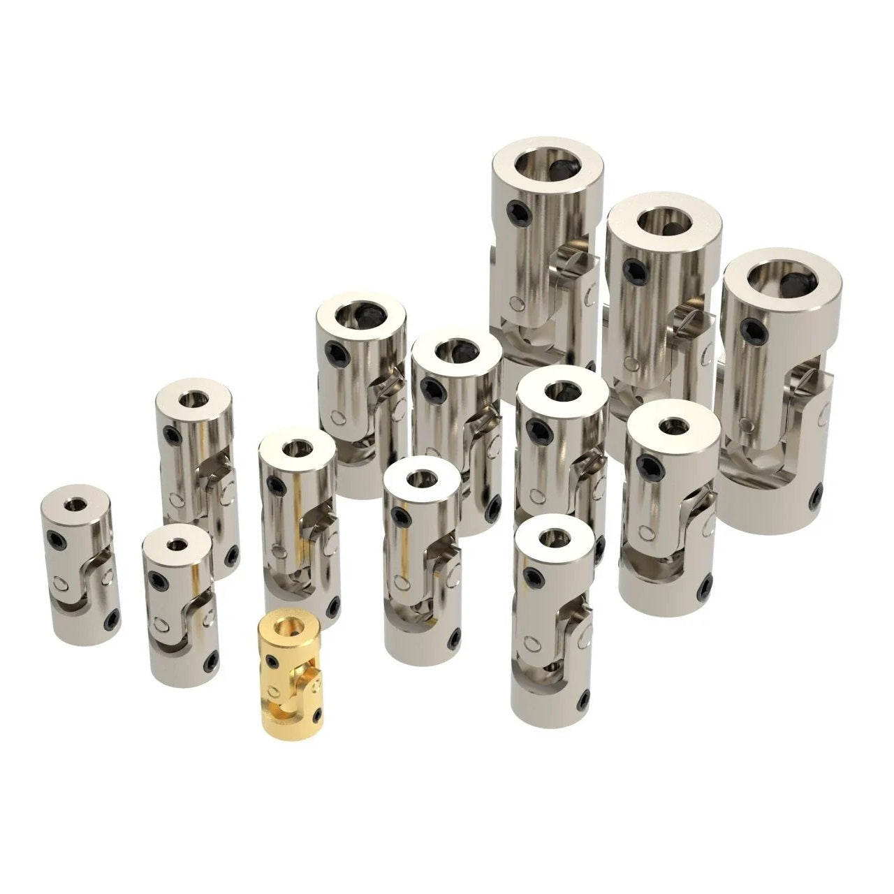 Universal Joint Metal Coupling for RC Cars